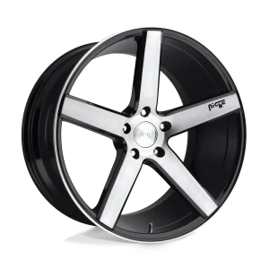 Niche – M124 MILAN – Black – 20″x8.5″ 34mm – Summer Wheels – M1242085F8+34